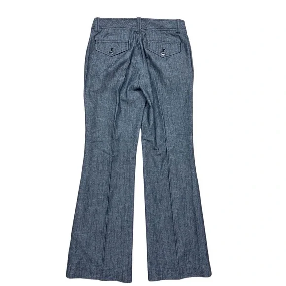 Calvin Klein Women's Gray Wide Leg Pants Size 6 Casual Office Career Corpcore - Picture 3 of 9